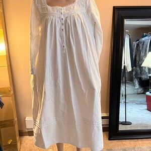 White Flannel Nightgown